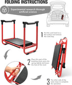Garden Kneeler and Seat Heavy Duty,Upgraded Foldable Gardening Stool Widened to 10" Stable Wear-Resistant Prevent Knee and Back Pain, Bench High-End 2 Large Tool Bags Gift for Women - Image 6
