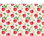 Apple Orchard Wood Grain Dish Drying Mat 18x24 by indokyeyqaz