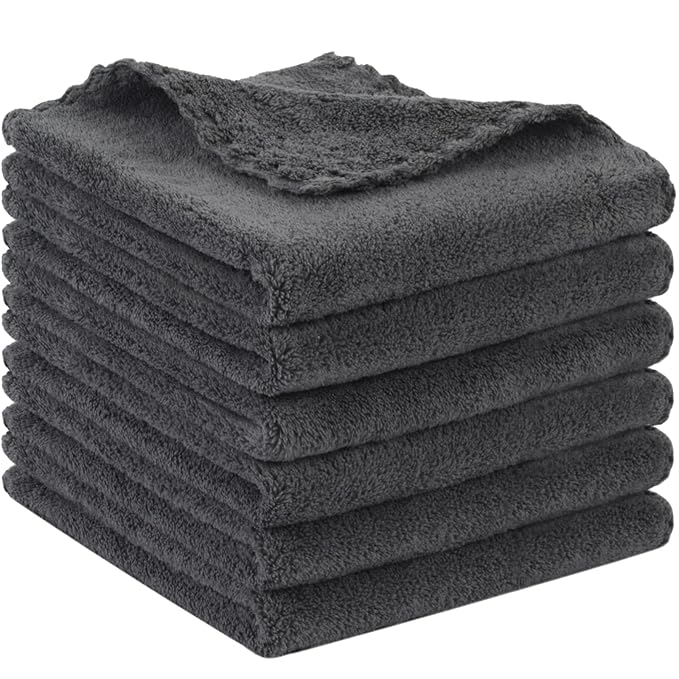 SUNLAND Microfiber Face Cloth Reusable Makeup Remover Facial Cleansing Towel by SUNLAND