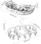 Premium Foldable Clothes Drying Hanger - Image 3