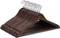 JS Hanger Wooden Coat Hangers, 20 Pack High Grade Wood Suit Hangers by Unknown