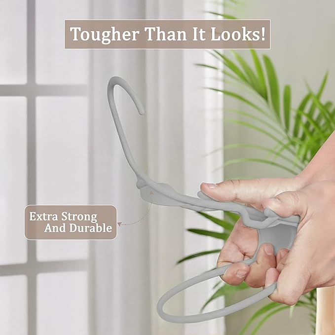 Utopia Home Plastic Hangers 20 Pack - Image 3