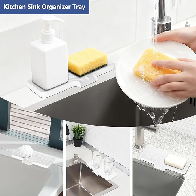 Silicone Sponge Holder for Kitchen Sink - Image 7