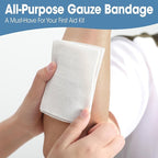 AZEN 120 Pack Sterile Gauze Pads, 8-Ply Cotton Gauze Sponges - Image 6