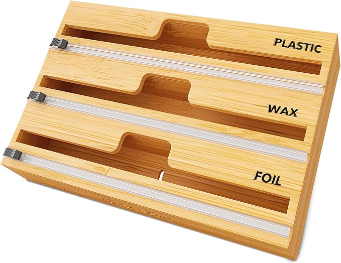 SpaceAid WrapNeat 3 in 1 Wrap Organizer by SpaceAid