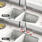 Faucet Draining Mat For Kitchen Sink, Watercolor Strawberries Diatom Mud - Image 4