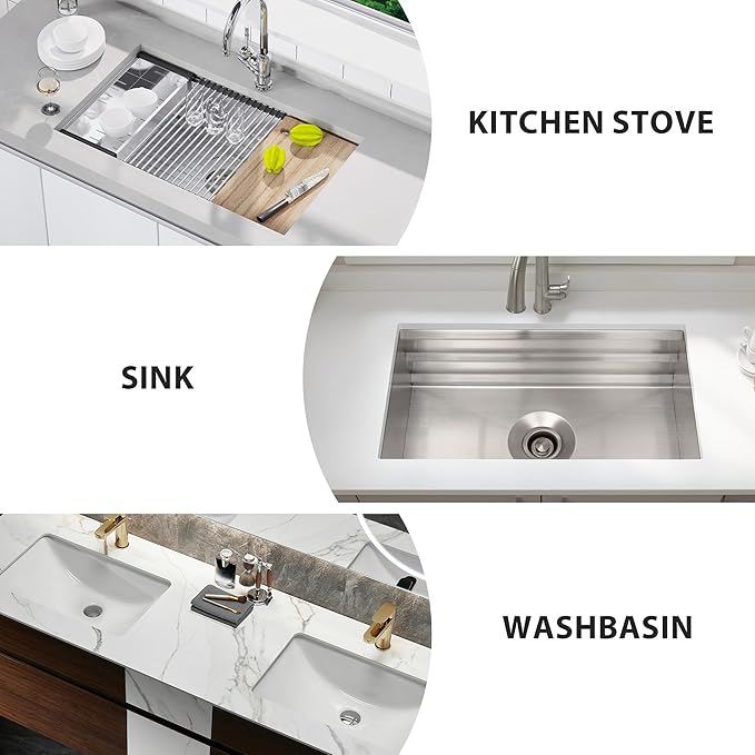 23Inch Sink Splash Guard – Extended Length & Tall Silicone Kitchen Sink Splash - Image 7