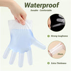 Compostable Disposable Gloves Compost Large Food Handing Gloves - Image 2