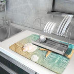 Summer Beach Style Dish Drying Mat - Image 5