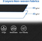Fab totes Storage Bags, Clothes Blanket Storage Bins Foldable Closet Organizers - Image 3