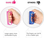 Handle Grip Nail Brush, Hand Fingernail Brush Cleaner Scrubbing Kit Pedicure - Image 3