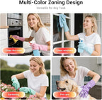 ThxToms 4 Pairs Reusable Rubber Gloves, 10mil Thick Heavy Duty Dishwashing & - Image 6