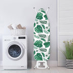 Green Leaves Ironing Board Covers Durable Stain Resistant Hook and Loop - Image 3