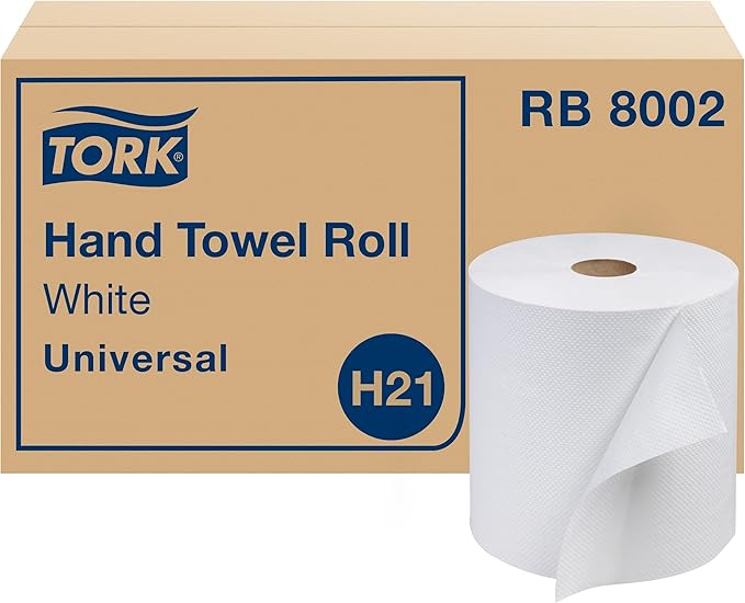 Tork Universal Hand Towel Roll White, Compatible by Tork