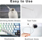 CiaraQ Bottle Cleaning Brushes, 8 Inch Nylon Tube Brush Set & A Flexible Long - Image 7