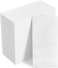 FOCUSLINE 100 Disposable Bathroom Napkins, Linen-Feel Paper Guest Towels by FOCUSLINE