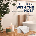 100 Count White Luxury Linen-Feel Paper Towels, Soft And Absorbent Cloth-Like - Image 6