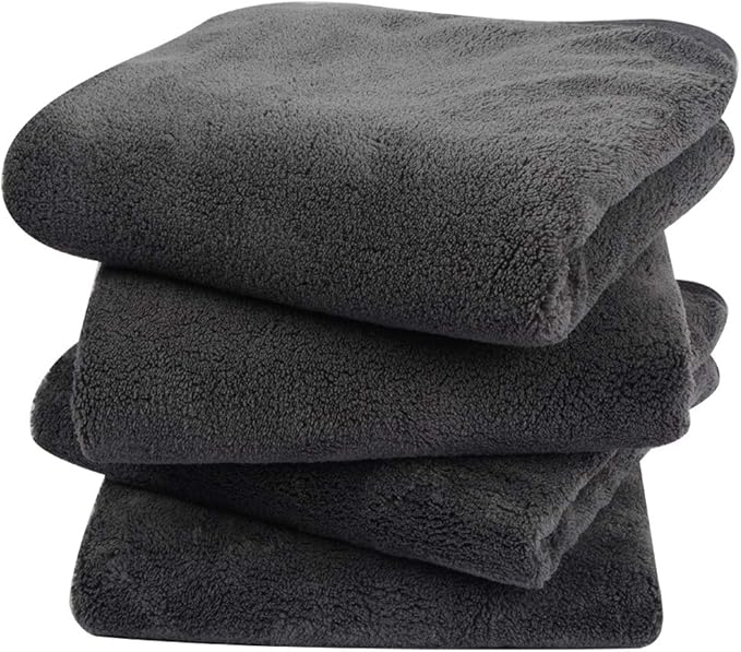 KinHwa Microfiber Bathroom Hand Towel Gym Towels Ultra Soft Super Absorbent by KinHwa