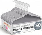 HOUSE DAY 13.5 Inch Kids Hangers 30 Pack by HOUSEDAY