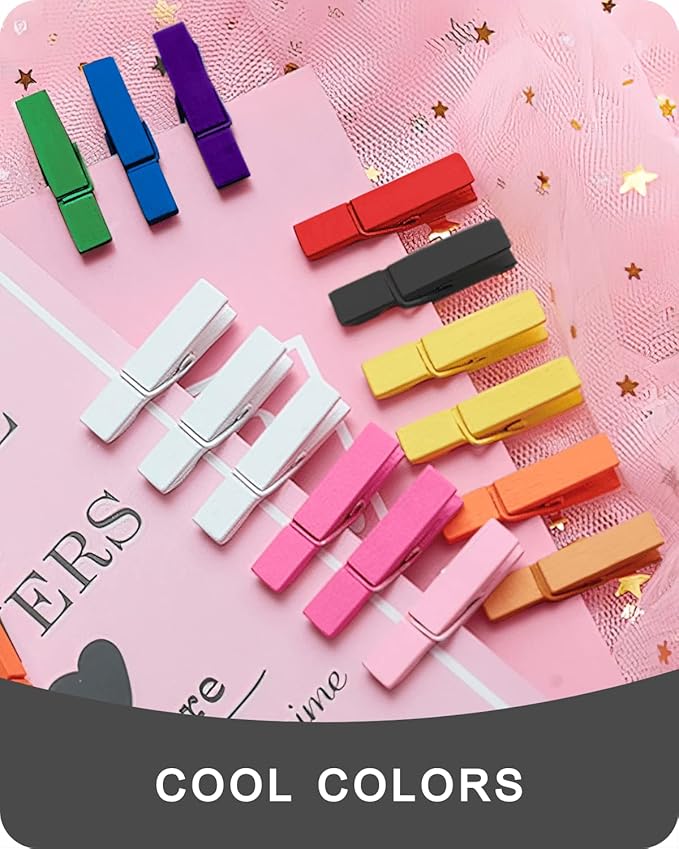 Mini Clothes Pins for Photo, Little Baby Shower, Display Artwork - Image 6