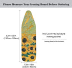 Sunflower Oil Painting Ironing Board Cover and Pad - Image 5