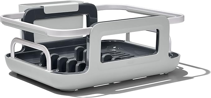 OXO Good Grips Extendable Over-The-Sink Aluminum Drying Dish Rack by OXO