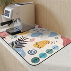 Dish Drying Mat for Kitchen Counter Matt, Super Absorbent Non-slip Rubber Backed - Image 5