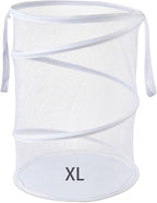 Seiritex Mesh Popup Laundry Hamper 115L Collapsible Laundry Basket Extra Large by SEIRITEX