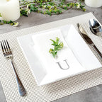 Luxenap 15.8 X 7.9 Inch Linen-Feel Guest Towels, 2000 Lettered Hand Towels - Image 3