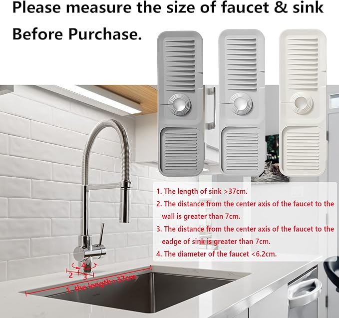 Kitchen Sink Splash Guard Sponge Holder - Image 7