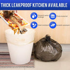 SWIHELP Trash Bags, 4 Gallon / 15 Liters Small Garbage Bags - Image 3