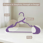 Utopia Home Plastic Hangers 50 Pack - Image 4