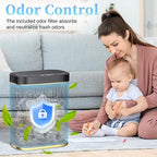 steo spce Automatic Motion Sensor Bathroom Small Trash Can - Image 4