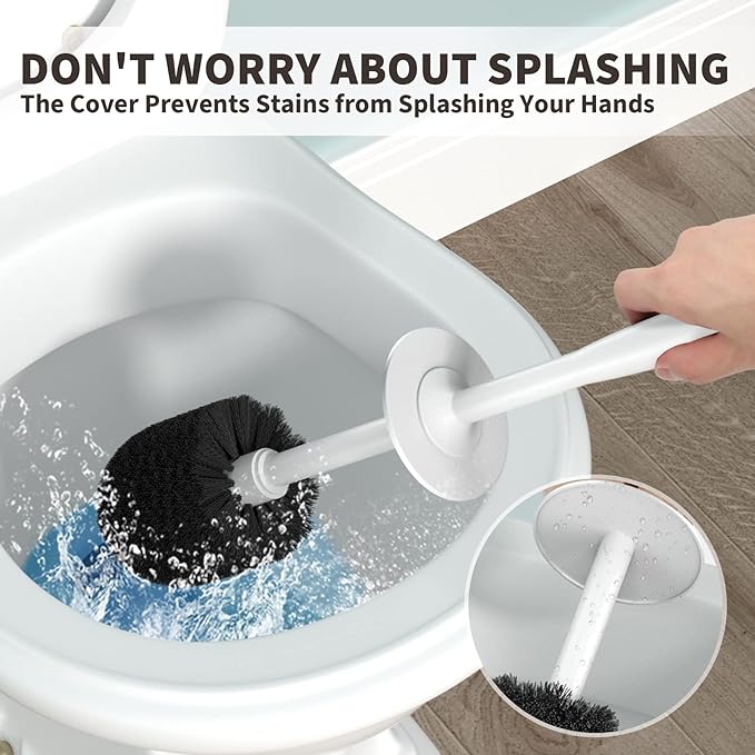 UPTRONIC Toilet Brush, Toilet Bowl Brush - Image 3