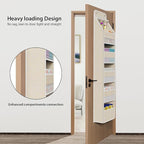 Univivi 6-Shelf Over Door Hanging Organizer Fabric Baby Door Storage - Image 2