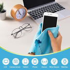AIDEA Microfiber Glass Cleaning Cloths, Lint Free Magic Cleaning Cloth - Image 3