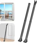 AceMining Upgraded Door Security Bar & Sliding Patio Bar, Heavy Duty Stoppers by AceMining