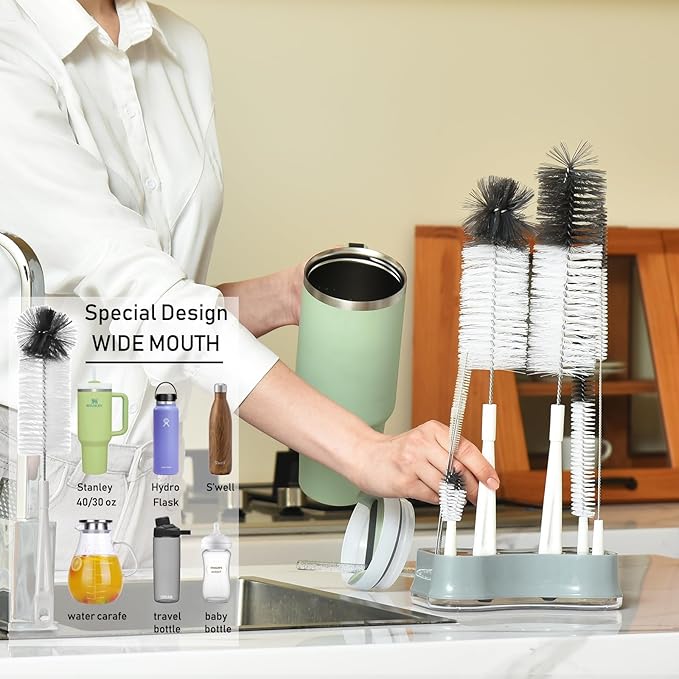ALINK 8 Pack Bottle Brush Cleaning Set - Image 4