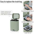 rejomiik Small Bathroom Trash Can - Image 5