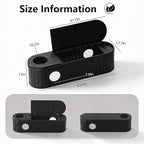 DRATO Outdoor Storage Box, Resin Deck Storage Box Waterproof Patio Storage Box for Indoor & Outdoor Use，Black - Image 3