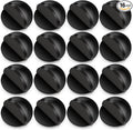 16 Pcs Self Adhesive Door Stoppers, Stainless Steel Floor Door Stop Wall by Unknown