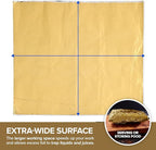 200 Count Pre-Cut Pop Up Wraps, 9” Gold Disposable Wrappers - Image 4
