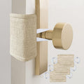 Door Silencer Padded Door Latch Cover, Baby Door Cushion Quiet Closer Door Lock by WARMTONE