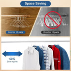 SPECILITE Wire Metal Clothes Hangers Bulk 200 Pack - Image 4