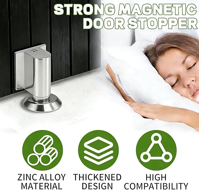 2026 New Door Wedge Stopper, Upgraded Magnetic Doors Stoppers - Image 4