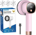 Rechargeable Fabric Shaver for Clothes: 6-Leaf Blades & 3 Speeds to Remove by SMYEVIVA