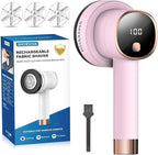 Rechargeable Fabric Shaver for Clothes: 6-Leaf Blades & 3 Speeds to Remove by SMYEVIVA