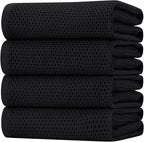 Homaxy 100% Cotton Oversized Waffle Weave Kitchen Dish Towels, Ultra Soft by Homaxy
