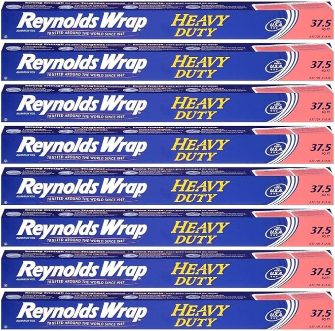 Reynolds Wrap Heavy Duty Aluminum Foil, 37.5 Square-Foot Roll by ReynoldsConsumerProducts