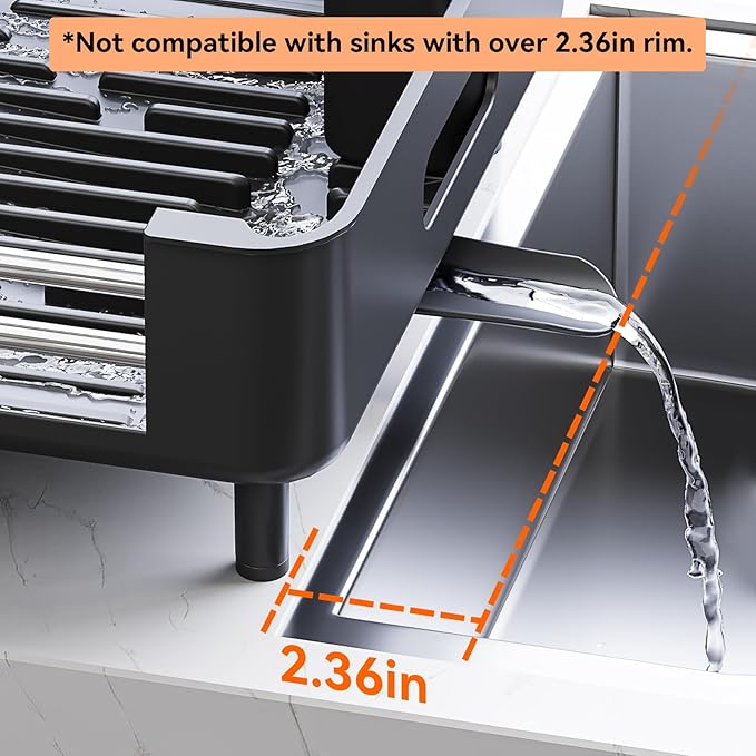 Stainless Steel Dish Drying Rack - Image 7